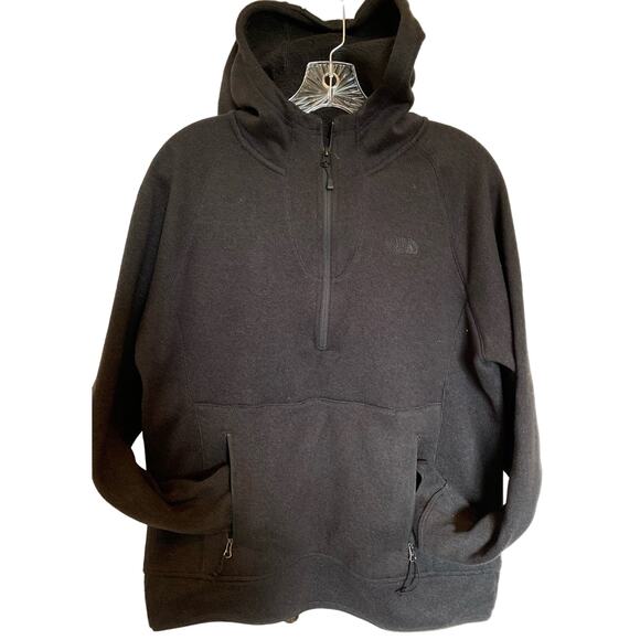 The North Face hoodie pullover women's large in black - Picture 1 of 10